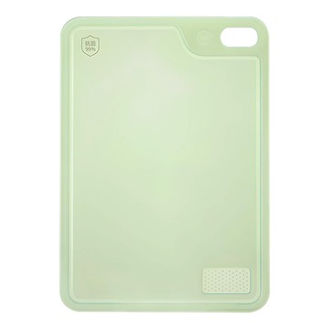 SUNORO 防滑抗菌PP砧 33.8 x 24 x 1cm 食品級材質 雙面可用 易清洗  1個  綠色