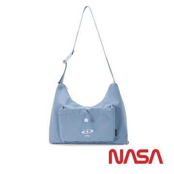 【NASA SPACE】Recycle環保輕量大容量半月包 - 星空藍 NA20015
