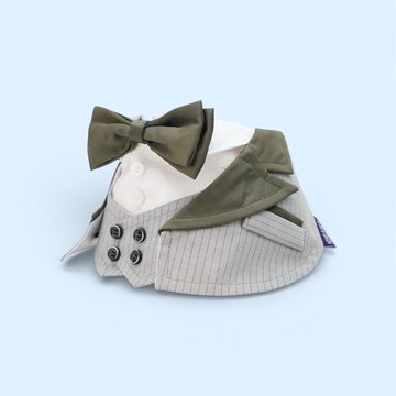 Versailles (2-Charcoal Grey) | Pet Neckwear