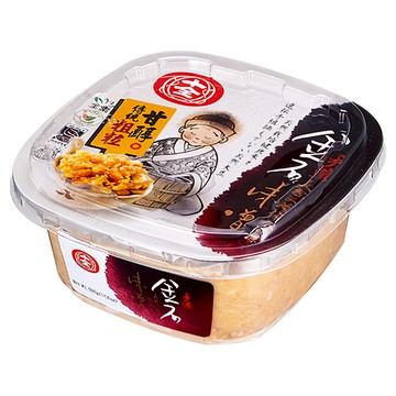 十全 金石手造味噌 甘醇 粗顆粒  500g  1盒