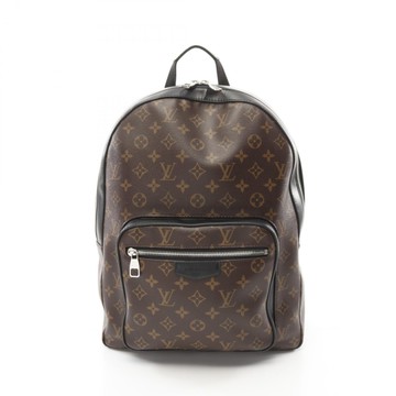 LOUIS VUITTON LV 路易威登 棕色 原花 Macassar 帆布 Josh 後背包 M45349 【二手名牌BRAND OFF】