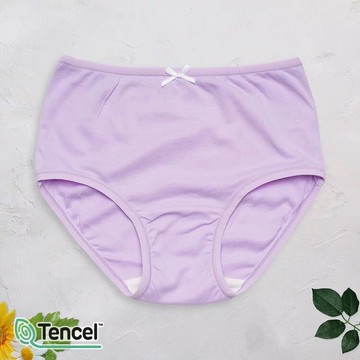 【Anny pepe】天絲棉三角內褲 粉紫