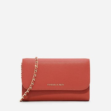 簡約風掀蓋式長夾