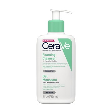 CeraVe 適樂膚 溫和泡沫潔膚露 236ml / 473ml｜公司貨-此賣場為原廠正式授權合作之銷售通路