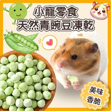 鼠鼠(無添加)小寵零食 小動物天然青豌豆凍乾 倉鼠零食 黃金鼠零食 鸚鵡零食 倉鼠凍乾 青豆