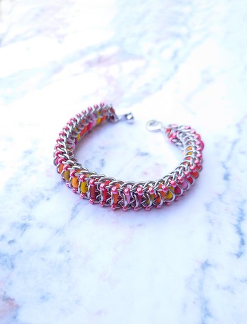 吉慶有餘-不鏽鋼手鍊