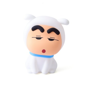 蠟筆小新小白裝扮造型拍拍燈-Norns  拍拍燈 一拍就亮，療癒夜燈陪你入夢