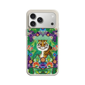 iPhone 17 Pro Max SolidX 貝殼灰 - Catalina Estrada - Bengal Tiger