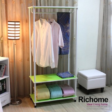 RICHOME 馬卡龍開放式衣櫥W80*D40*H170CM