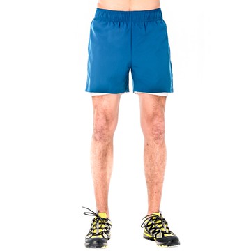 【Hilltop山頂鳥】男款抗UV超潑水短褲S09M68-海神藍