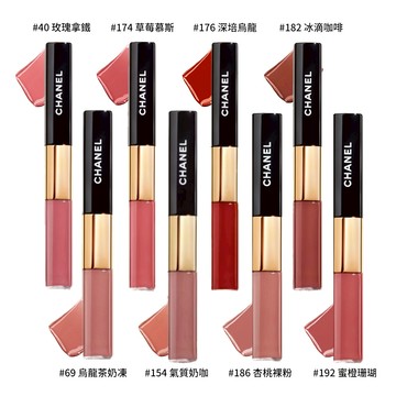 【CHANEL 香奈兒】超炫耀持色唇萃 4.5ML+3.5ML (#69/#40/#192/#186/#182/#174/#154/#176) 多款任選