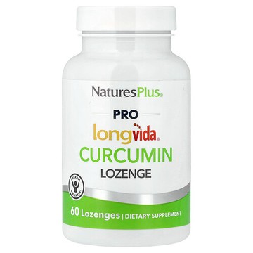 NaturesPlus, PRO longvìda® 薑黃素含片，500 毫克，60 粒（每粒 250 毫克）
