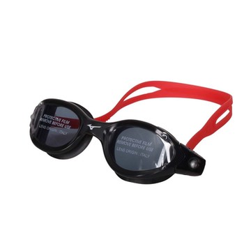 MIZUNO SWIM 泳鏡-台灣製 抗UV 防霧 蛙鏡 游泳 美津濃 N3TEA68000-62 黑白