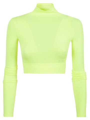Balenciaga Cropped Turtleneck Top