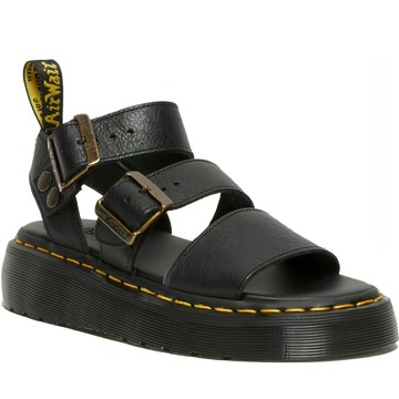 DR. MARTENS GRYPHON QUAD PISA SANDALS 黑色女款鞋子