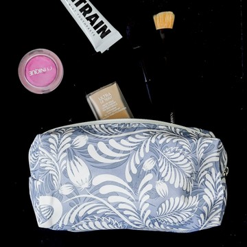 #本月新品【UD LAB】質感印花盥洗化妝包 兩色售 CB-B02005