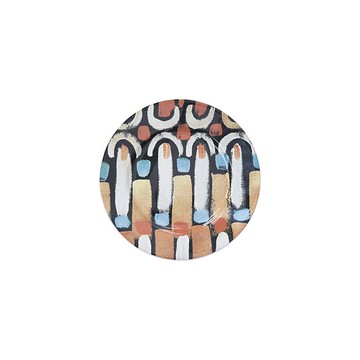 Le Botteghe su Gologone Plates Round Ceramic Colores 19 + 25 + 28 Cm