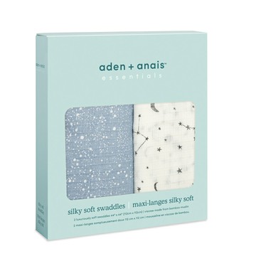Aden & Anais 竹纖維多功能包巾2入(ADESWS20002浩瀚宇宙) 1008元