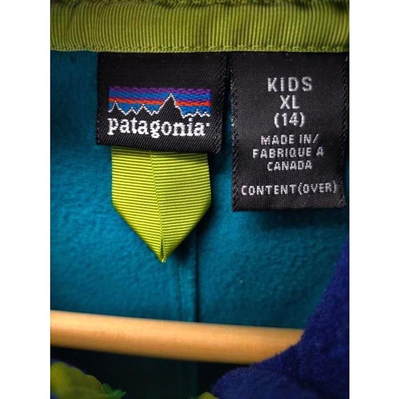 パタゴニア patagonia カナダ製フリースベスト メンズ XL 中古 古着