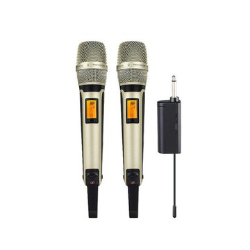 SKM9000無線麥克風金屬U段聲卡戶外音響K歌卡拉OK舞臺專用話筒【宜家良品百貨】