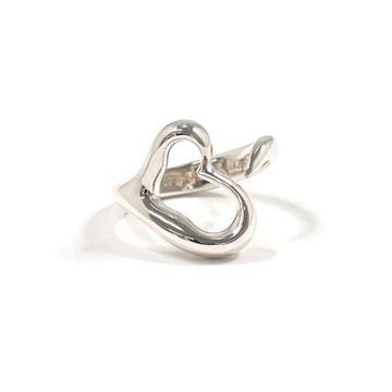 【日本直購 二手美品】9 號 蒂芙尼 TIFFANY&Co. 戒指 經典微笑戒指 艾爾莎・柏第 銀 925