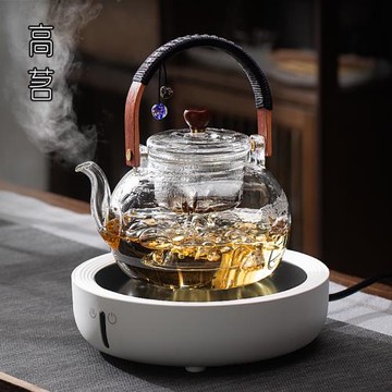 高茗煮茶壺2025新款煮茶器電陶爐燒水壺泡茶專用茶具套裝煮茶爐