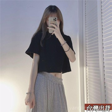 🔥【最热卖】韓繫少女純棉T恤|短袖|休閒穿搭T恤女|夏韓版寬鬆|圓領上衣|ins純色上衣|簡約|百搭上衣潮fuz