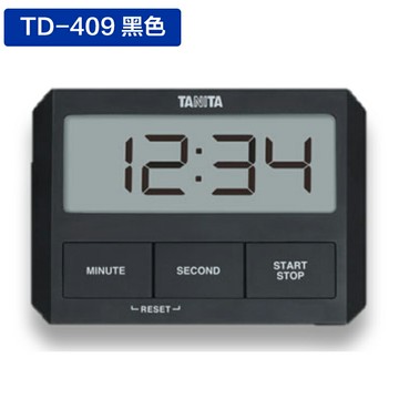日本TANITA/百利達計時器超薄學生鬧鐘提醒器吸附式定時器TD-409