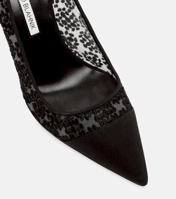 Manolo Blahnik Capcour 90 lace pumps