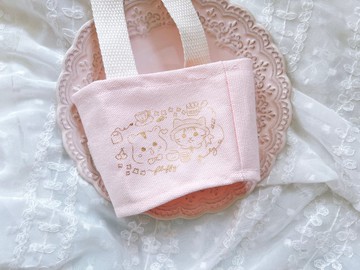 杯套 夏 貓 倉鼠 原創 文創 插畫 飲料 手搖 珍珠奶茶 香港 提袋