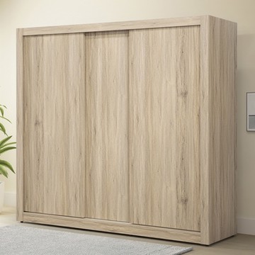 MUNA家居 羅亞7尺推門衣櫥/衣櫃 212X60X196.5cm