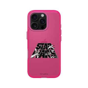 iPhone 16 Pro Clear 粉漾桃 - 迪士尼-星際大戰 Star Wars - Spaceship Logo-經典