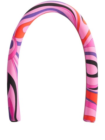PUCCI - Marmo-print pool float - unisex - Fabric - One Size - Pink
