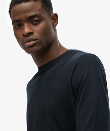 Superdry Men's Classic Essential Top Navy Size: Xxl