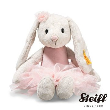 STEIFF Hoppie Ballerina Rabbit 芭蕾小兔子 動物王國_黃標