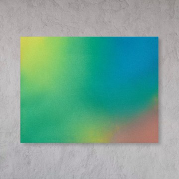 【彩虹】抽象畫/壓克力畫/客廳掛畫/鮮豔的色彩