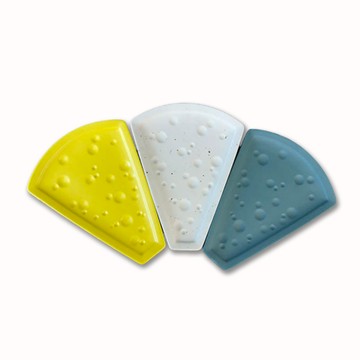 乳酪造型三角盤 蛋糕盤 甜點盤 三色 Z123 陶瓷