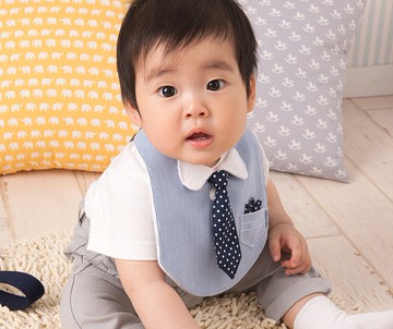 正式領帶藍色圓點深藍色長領帶