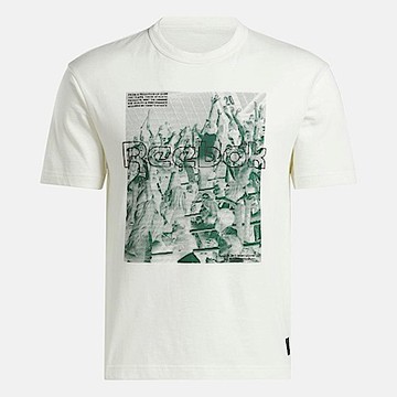 Reebok Cl Game Day Ss Tee [100206559] 男 T恤 運動上衣 休閒短袖 圓領 米