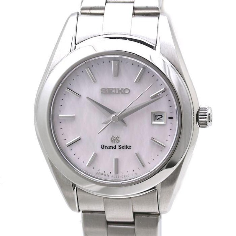 グランドセイコー レディース セイコー GS STGF067 4J52 クオーツ 29mm GRAND SEIKO ピンクシェル /35913  【中古】 腕時計 | LINEブランドカタログ