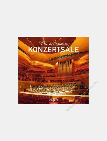 環球音樂廳建築巡禮/2026德國 Weingarten月曆/建築海報/Concert Hall