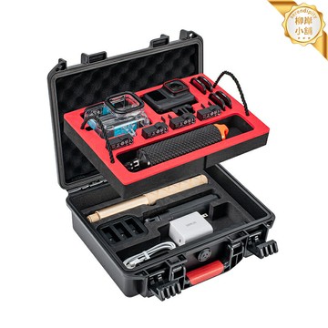 【大容量防潮】Insta360 Ace Pro 相機收納箱 數碼收納箱 防水收納箱 防潮箱 電子防潮箱 雙層設計 抗震防摔 便攜提手 運動相機配件