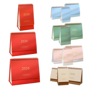 洛陽牡丹 2026檯曆簡約檯曆小號中號大號日曆辦公桌面日曆學生計畫打卡記事本