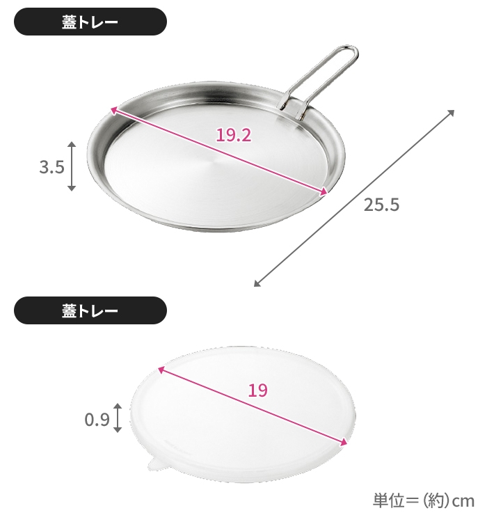 シェラカップ・ボウルセット 18cm 手付きザル 蓋トレー シリコン蓋 ステンレス製 直火 コンパクトキャンプ用品 調理器具 料理