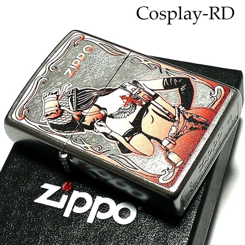 ジッポ ライター コスプレ アーミー ZIPPO クロス フェザー シルバー アメリカン ストリートクローム かっこいい ギフト