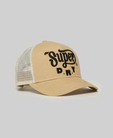 Superdry Women's Dirt Road Trucker Cap Brown Size: 1SIZE