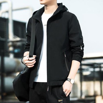 外套男春秋季韓版潮流夾克帥氣休閑褂子百搭短款風衣2025新款外衣