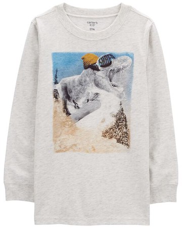 Kid Dinosaur Jersey Tee