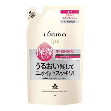 Lucido Medicated Deodorant Body Wash, Moisturizing Type, Refill