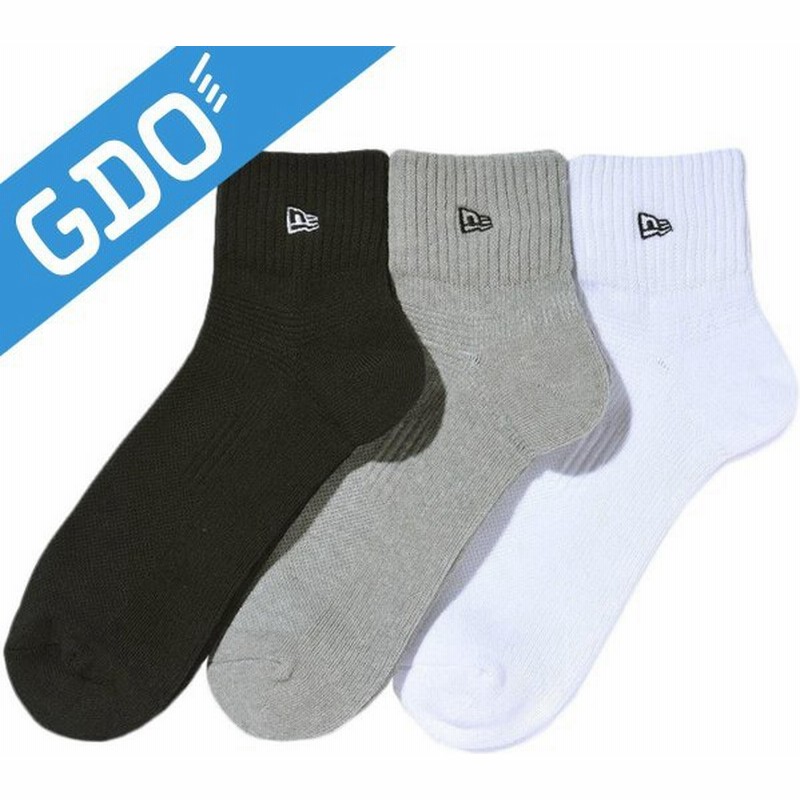 ニューエラ New Era ゴルフウェア メンズ レディス 靴下 Flag 3pack アンクルソックス 靴下 通販 Lineポイント最大0 5 Get Lineショッピング